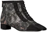 Order (W) Stivali Dior Naughtily-D Mesh Ricamati con Cerniera ''Neri'' KDI850ROY_S900