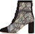 (W) Dior Naughtily-D Boot Pendek 8cm 'Black Comfort' KCI980BMT_S26X