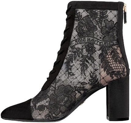 (Women) Dior Naughtily-D High Heel Ankle Boot 8cm 'Black Zip' KCI952ROY_S900 Buy (Women) Dior Naughtily-D High Heel Ankle Boot 8cm 'Black Zip' KCI952ROY_S900
