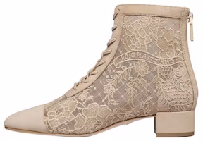 (Women) Dior Naughtily-D High-Heeled Ankle Boot 3cm 'Beige' KCI850ROY_S10U (Women) Dior Naughtily-D High-Heeled Ankle Boot 3cm 'Beige' KCI850ROY_S10U