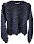 Order (W) DIOR Navy Blue Sweater Lengan Panjang Kasual Crewneck. 7H24523AM211-502