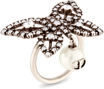 women-dior-night-butterfly-resin-pearl-crystal-metal-silver-ring-for-women-r1930-womcyd-30-s