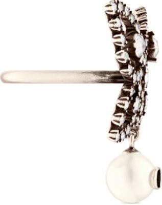 (W) Cincin Wanita DIOR Night Butterfly Resin Pearl Crystal Metal Silver. R1930WOMCYD30S Shop (W) Cincin Wanita DIOR Night Butterfly Resin Pearl Crystal Metal Silver. R1930WOMCYD30S