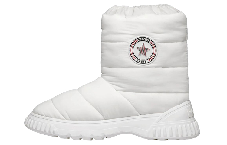 (Women) Dior Nylon Logo Short Boot 'Frost White' KDI813NFF_S10W