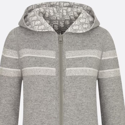 (Women) DIOR Oblique Print Reversible Zip Hoodie Women’s Grey. 054G12AM055-X8270 Details for (Women) DIOR Oblique Print Reversible Zip Hoodie Women’s Grey. 054G12AM055-X8270