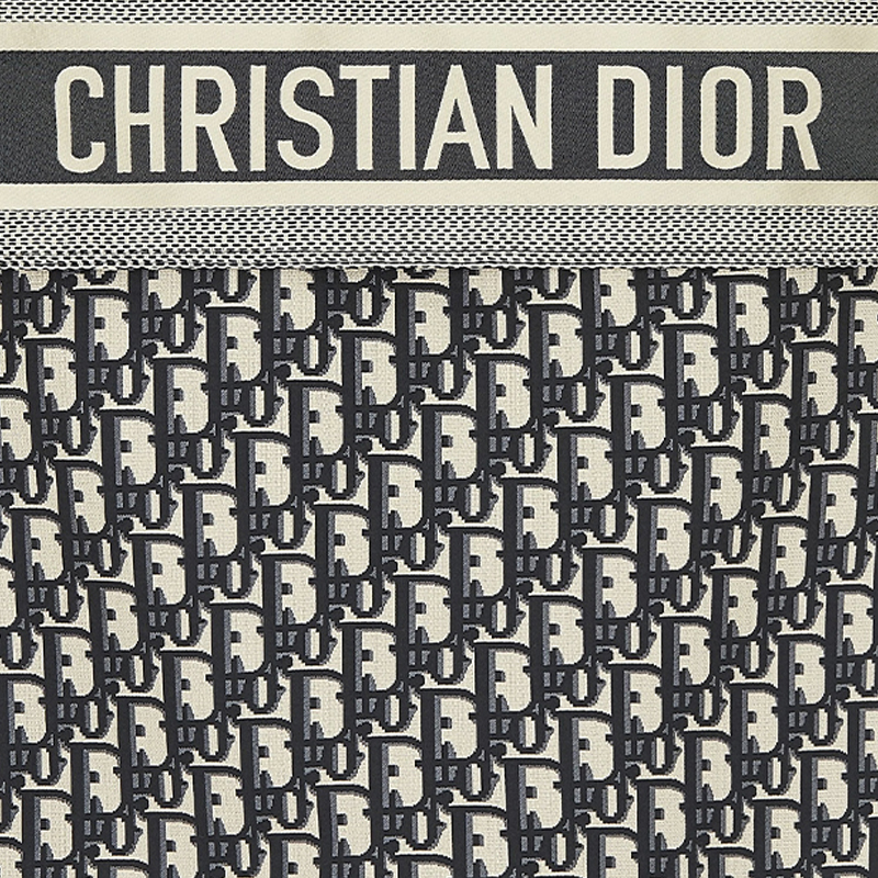 Details for (W) Dior Oblique 印花科技塔夫塔連帽外套 黑色 117C10A2970-X5803