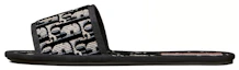 Buy (W) Dior Oblique Slipper ''Chez Moi Schwarz Samt'' KCQ488VOB_S56B