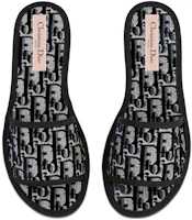 Purchase (Women) Dior Oblique Slipper 'Chez Moi Black Velvet' KCQ488VOB_S56B