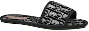 Cheap (W) Dior Oblique Slipper ''Chez Moi Schwarz Samt'' KCQ488VOB_S56B