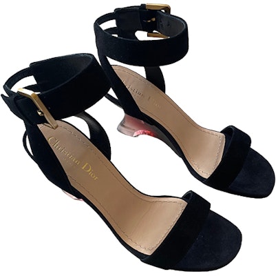 (W) Sandal Dior Gesper Terbuka 'Hitam' KDQ219VVV_S31X Lookbook (W) Sandal Dior Gesper Terbuka 'Hitam' KDQ219VVV_S31X
