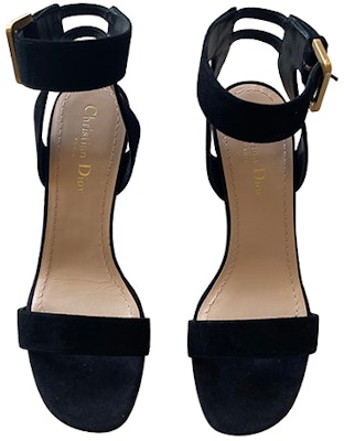 (W) Sandal Dior Gesper Terbuka 'Hitam' KDQ219VVV_S31X Shop (W) Sandal Dior Gesper Terbuka 'Hitam' KDQ219VVV_S31X