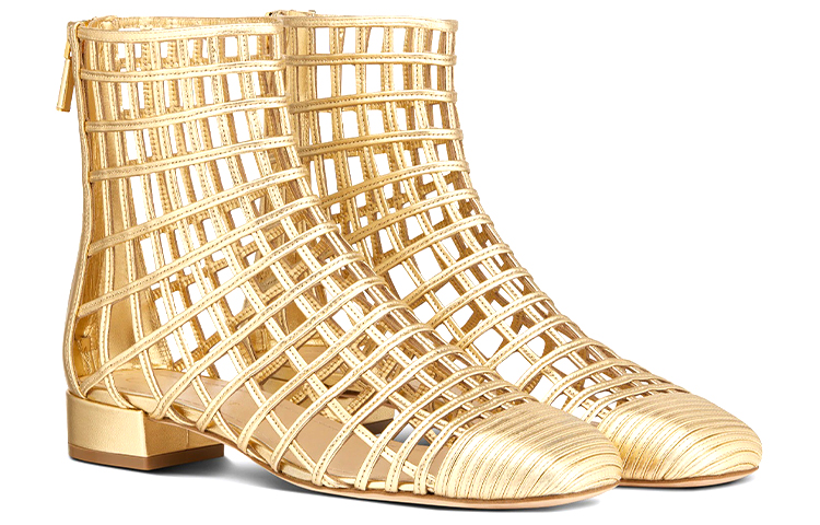 (W) Dior Oracle Vintage Ankle Boot 'Gold' 圖 3