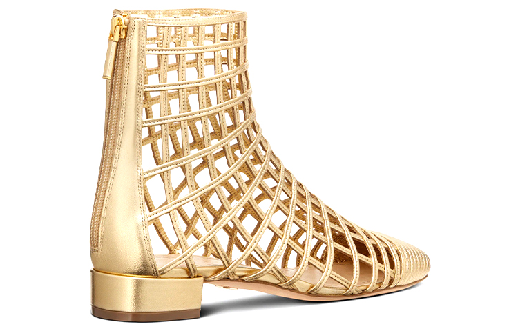 (W) Dior Oracle Vintage Ankle Boot 'Gold' 圖 4