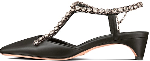 (Women) Dior Origin 'Elegant Black Mule Heel' KCP913SNT_S04X (Women) Dior Origin 'Elegant Black Mule Heel' KCP913SNT_S04X