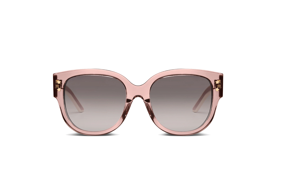 (Women) DIOR Oval Sunglasses Pink with Logo Temples for Women DPFCB2IQR40D2 圖 3