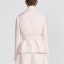 Purchase (Women) DIOR Palto SS23 White Short Belted Straight-Cut Casual Coat 321V20A1166-X0150