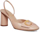 Order (W) Dior Lakleer ''Nude Block Hak'' Pumps 8cm KCV073VNI_S18U