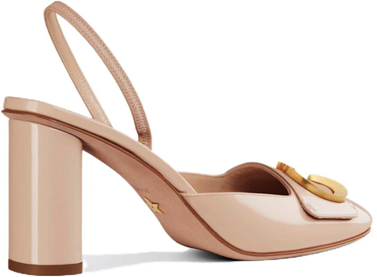 (W) Dior Lakleer ''Nude Block Hak'' Pumps 8cm KCV073VNI_S18U Lookbook (W) Dior Lakleer ''Nude Block Hak'' Pumps 8cm KCV073VNI_S18U