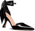 Lookbook (W) Dior Kulit Paten "Kesederhanaan Mewah" Tumit Stiletto 10cm 'Hitam' KCV144VNI_S900