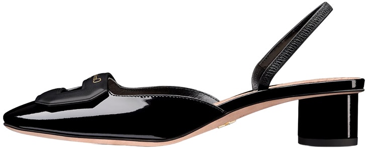 women-dior-patent-leather-round-toe-chunky-high-heel-3-5cm-black-kcb-828-vca-s900
