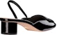 (W) Dior Kulit Hitam Tumit Tinggi 3.5cm 'Hitam' KCB828VCA_S900