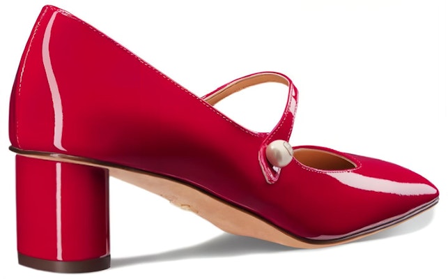 (Women) Dior Patent Leather Square-Toe Elastic Band Chunky Heel 5cm 'Red' KCV138VNI_S54R Shop (Women) Dior Patent Leather Square-Toe Elastic Band Chunky Heel 5cm 'Red' KCV138VNI_S54R