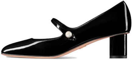 (Women) Dior Patent Leather Square-Toe Buckle Block Heel 5cm 'Black' KDV138VNI_S900 (Women) Dior Patent Leather Square-Toe Buckle Block Heel 5cm 'Black' KDV138VNI_S900