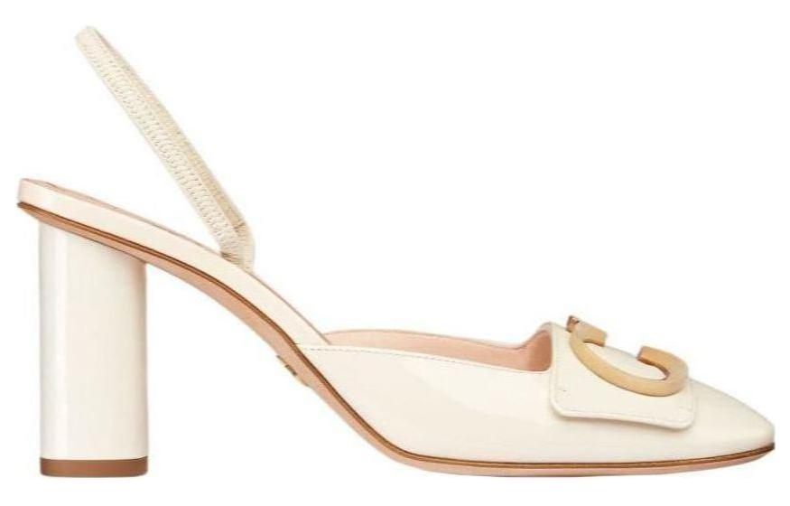 Order (Women) Dior Patent Leather White 'Simple Fashion Chunky Heel' KCV073VNI_S03W