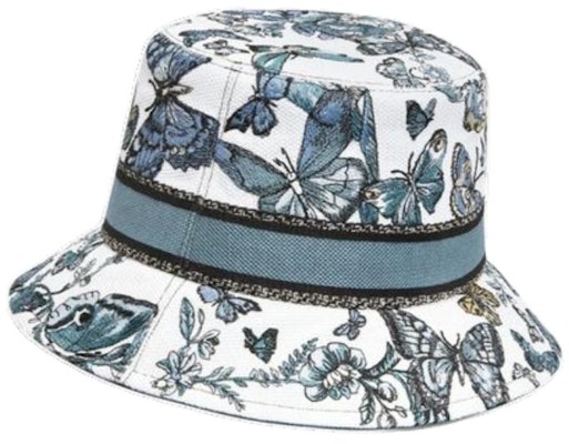 (Women) DIOR Pattern Design Blue Bucket Hat - 41DTM923X130583 Shop (Women) DIOR Pattern Design Blue Bucket Hat - 41DTM923X130583