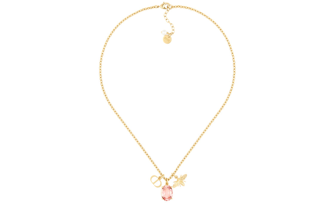 Lookbook (W) DIOR PETIT CD Collar de Metal Dorado. N1714PTCCY-D04P