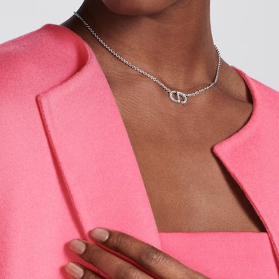 (Women) DIOR PETIT CD Elegant Lobster Clasp Metal Necklace for Women. N2241WOMCY-D001 Shop (Women) DIOR PETIT CD Elegant Lobster Clasp Metal Necklace for Women. N2241WOMCY-D001