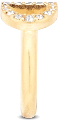 (W) DIOR PETIT CD 金戒指搭配銀色水晶 女性專用配飾 R1508WOMCY-D03S Purchase (W) DIOR PETIT CD 金戒指搭配銀色水晶 女性專用配飾 R1508WOMCY-D03S