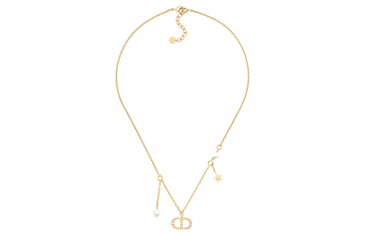 (Women) Dior Petit CD Pearl Star Logo Pendant Necklace for Women. N1673PTCCY-D301 圖 3