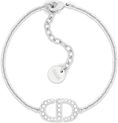 (Women) Dior Petit CD Silver Bracelet with Metal and Artificial Crystals for Women. B1940WOMCY-D001 Buy (Women) Dior Petit CD Silver Bracelet with Metal and Artificial Crystals for Women. B1940WOMCY-D001