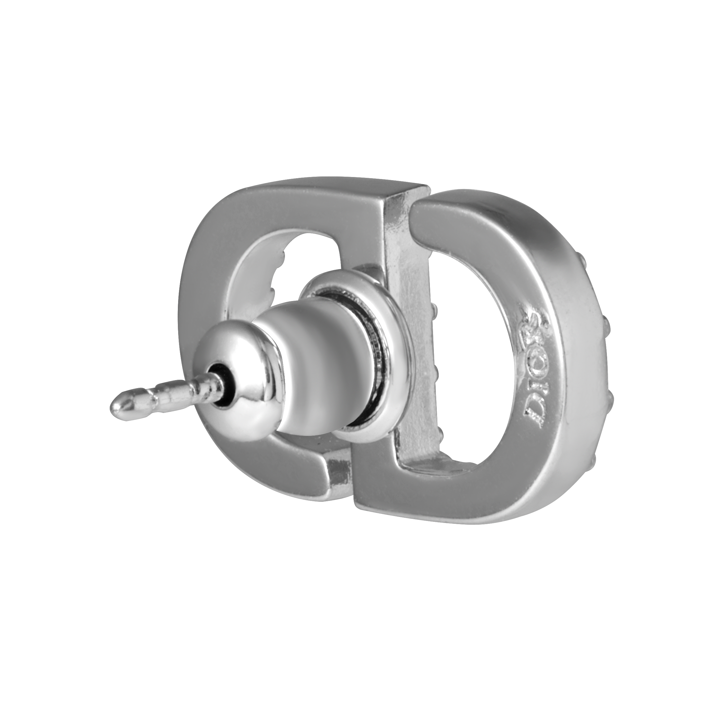 (Women) Dior Petit CD Silver Crystal Metal Earrings for Women. E1742PTCCY-D102 圖 5