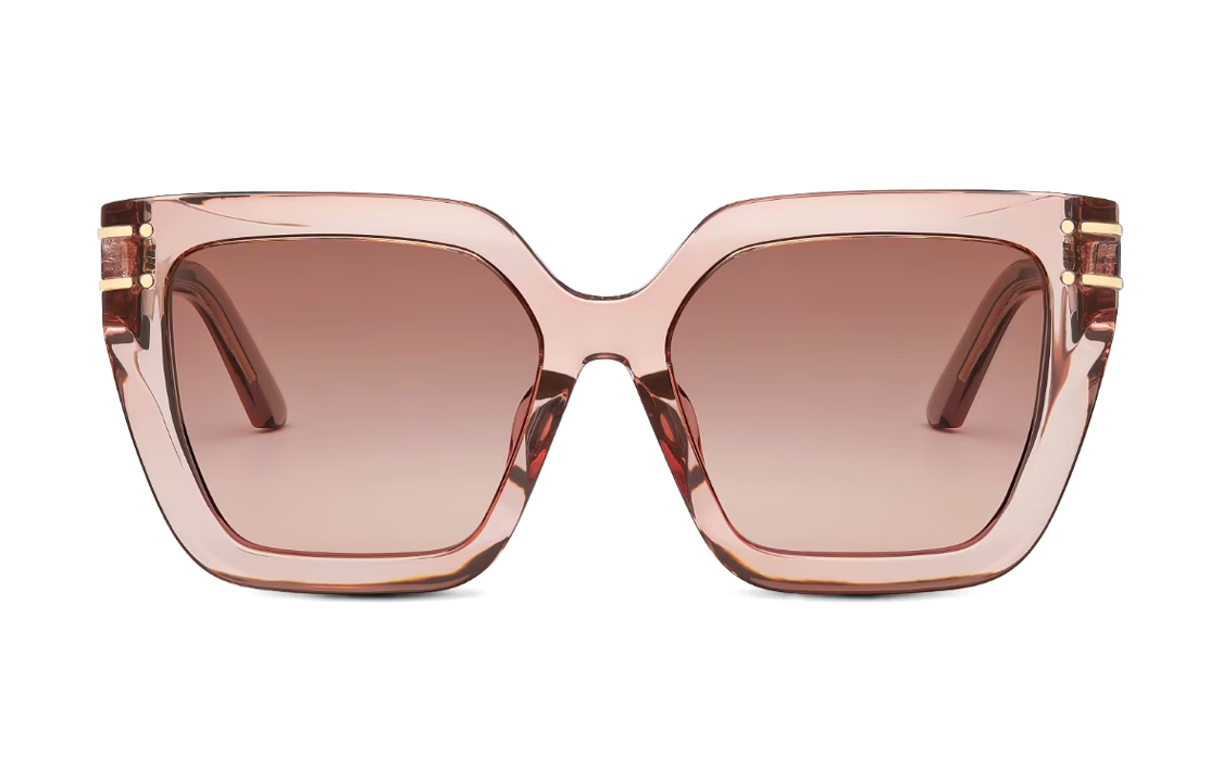 (Women) DIOR Pink Butterfly Acetate Sunglasses for Women - Transparent Effect. DIORSIGNATURES10F40F1 圖 3
