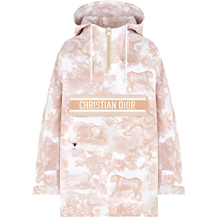 (Women) Dior Pink Hoodie Jacket SS21 Collection 027C10A2826X-0849
