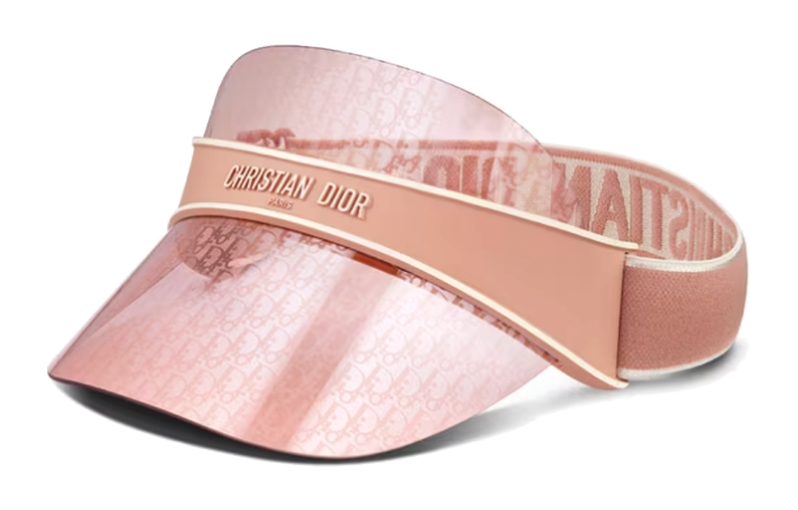 Order (W) Topi Dior Pink Logo Kain Sintetis Twill. DIORCLUB V1U