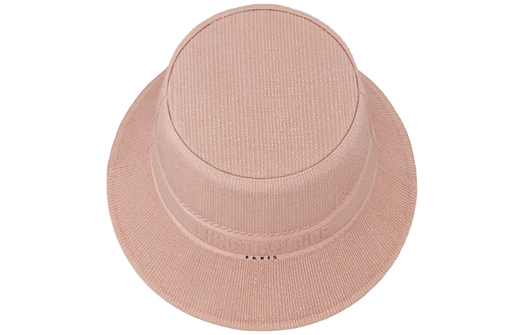 (Women) Dior Pink Narrow Brim Logo Bucket Hat Fisherman Cap for Women 04DBB923A132-C400