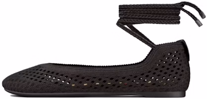 (Women) Dior Poème Lace-Up Flat 'Dark Brown' KCB687EMP_S900 (Women) Dior Poème Lace-Up Flat 'Dark Brown' KCB687EMP_S900