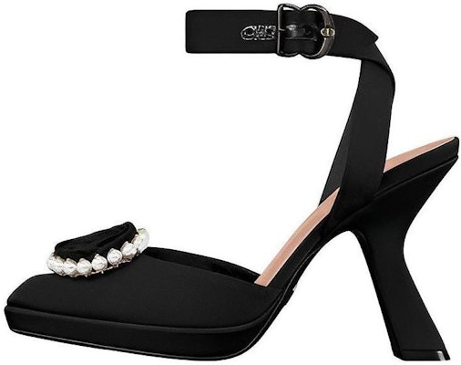 (Women) Dior Pointed-Toe Buckle Stiletto 'Black' KCV126GGN_S55X Buy (Women) Dior Pointed-Toe Buckle Stiletto 'Black' KCV126GGN_S55X