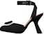 (W) Dior Tumit Tinggi Bertumit Runcing 'Hitam' KCV126GGN_S55X