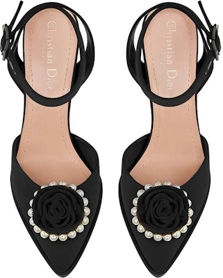 (Women) Dior Pointed-Toe Buckle Stiletto 'Black' KCV126GGN_S55X Lookbook (Women) Dior Pointed-Toe Buckle Stiletto 'Black' KCV126GGN_S55X