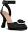 Shop (W) Dior Tumit Tinggi Bertumit Runcing 'Hitam' KCV126GGN_S55X