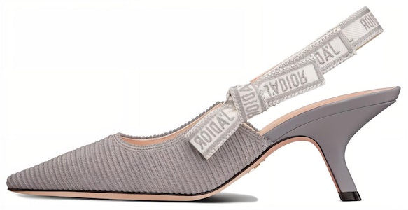 (W) 迪奥灰色尖头棉质细高跟便鞋 KCP866EFR_S23G Buy (W) 迪奥灰色尖头棉质细高跟便鞋 KCP866EFR_S23G