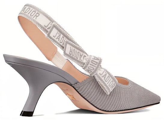 (Women) Dior Pointed-Toe Cotton Slip-On Stiletto 'Grey' KCP866EFR_S23G Shop (Women) Dior Pointed-Toe Cotton Slip-On Stiletto 'Grey' KCP866EFR_S23G