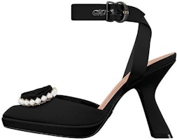 (Women) Dior Pointed-Toe Buckle Stiletto 'Black' KCV126GGN_S55X (Women) Dior Pointed-Toe Buckle Stiletto 'Black' KCV126GGN_S55X
