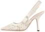 Buy (W) Dior Tumit Tinggi Runcing Slingback 'Beige' KCP945BMY_S10W