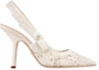 Order (W) Dior Tumit Tinggi Runcing Slingback 'Beige' KCP945BMY_S10W