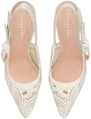 (W) Dior Tumit Tinggi Runcing Slingback 'Beige' KCP945BMY_S10W Shop (W) Dior Tumit Tinggi Runcing Slingback 'Beige' KCP945BMY_S10W